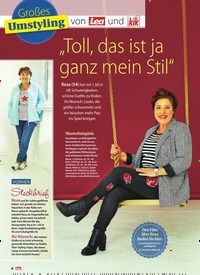 Titelbild der Ausgabe 48/2018 von Großes Umstyling: „Toll, das ist ja ganz mein Stil“. Zeitschriften als Abo oder epaper bei United Kiosk online kaufen.