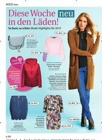 Titelbild der Ausgabe 3/2019 von Mode News : Diese Woche neu in den Läden!. Zeitschriften als Abo oder epaper bei United Kiosk online kaufen.
