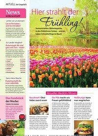 Titelbild der Ausgabe 10/2019 von Aktuell Im Gespräch: Hier strahlt der Frühling!. Zeitschriften als Abo oder epaper bei United Kiosk online kaufen.