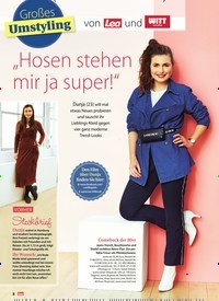 Titelbild der Ausgabe 10/2019 von Großes Umstyling von Lea und WITT weiden: „Hosen stehen mir ja super!“. Zeitschriften als Abo oder epaper bei United Kiosk online kaufen.