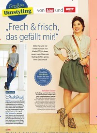 Titelbild der Ausgabe 11/2019 von Großes Umstyling von und: „Frech & frisch, das gefällt mir!“. Zeitschriften als Abo oder epaper bei United Kiosk online kaufen.