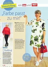 Titelbild der Ausgabe 12/2019 von Großes Umstyling „Farbe passt zu mir!”. Zeitschriften als Abo oder epaper bei United Kiosk online kaufen.