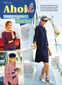 Titelbild der Ausgabe 12/2019 von Trends: Ahoi Frisch, frischer … Marine. Zeitschriften als Abo oder epaper bei United Kiosk online kaufen.