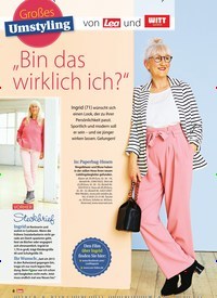 Titelbild der Ausgabe 14/2019 von Großes Umstyling: von Lea und: „Bin das wirklich ich?“. Zeitschriften als Abo oder epaper bei United Kiosk online kaufen.