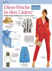 Titelbild der Ausgabe 15/2019 von News: Diese Woche neu in den Läden!. Zeitschriften als Abo oder epaper bei United Kiosk online kaufen.