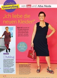 Titelbild der Ausgabe 21/2019 von Großes Umstyling: von Lea und Alba Moda: „Ich liebe die neuen Kleider!“. Zeitschriften als Abo oder epaper bei United Kiosk online kaufen.