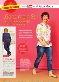Titelbild der Ausgabe 22/2019 von Großes Umstyling: „Ganz mein Stil, nur besser!“. Zeitschriften als Abo oder epaper bei United Kiosk online kaufen.