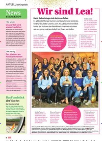 Titelbild der Ausgabe 27/2019 von Wir sind Lea!. Zeitschriften als Abo oder epaper bei United Kiosk online kaufen.
