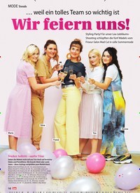 Titelbild der Ausgabe 27/2019 von … weil ein tolles Team so wichtig ist: Wir feiern uns!. Zeitschriften als Abo oder epaper bei United Kiosk online kaufen.