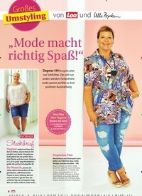 Titelbild der Ausgabe 34/2019 von Großes Umstyling: von und ulla popken: „Mode macht richtig Spaß!”. Zeitschriften als Abo oder epaper bei United Kiosk online kaufen.
