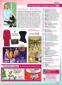 Titelbild der Ausgabe 52/2019 von Viel Vergnügen mit Ihrer neuen Lea: Liebe Leserin, lieber Leser!. Zeitschriften als Abo oder epaper bei United Kiosk online kaufen.