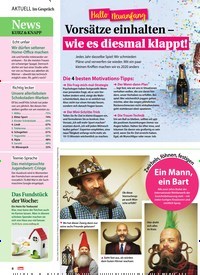 Titelbild der Ausgabe 1/2020 von Hallo Neuanfang: Vorsätze einhalten – wie es diesmal klappt!. Zeitschriften als Abo oder epaper bei United Kiosk online kaufen.