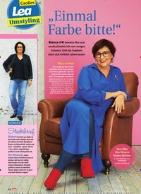 Titelbild der Ausgabe 6/2020 von Großes Lea Umstyling: „Einmal Farbe bitte!“. Zeitschriften als Abo oder epaper bei United Kiosk online kaufen.