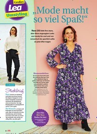 Titelbild der Ausgabe 12/2020 von Großes Lea Umstyling: „Mode macht so viel Spaß!”. Zeitschriften als Abo oder epaper bei United Kiosk online kaufen.