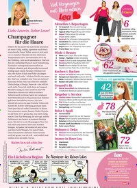 Titelbild der Ausgabe 13/2021 von Liebe Leserin, lieber Leser!: Champagner für die Haare. Zeitschriften als Abo oder epaper bei United Kiosk online kaufen.