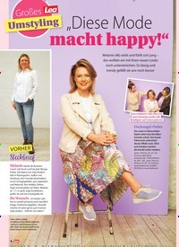 Titelbild der Ausgabe 15/2021 von „Diese Mode macht happy!“. Zeitschriften als Abo oder epaper bei United Kiosk online kaufen.