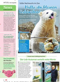 Titelbild der Ausgabe 5/2022 von Hallo, ihr kleinen Eisbärchen!. Zeitschriften als Abo oder epaper bei United Kiosk online kaufen.