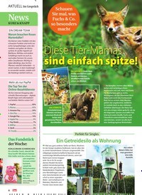 Titelbild der Ausgabe 15/2022 von Diese Tier-Mamas sind einfach spitze!. Zeitschriften als Abo oder epaper bei United Kiosk online kaufen.