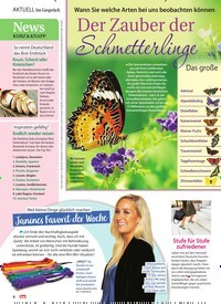 Titelbild der Ausgabe 22/2022 von Der Zauber der Schmetterlinge. Zeitschriften als Abo oder epaper bei United Kiosk online kaufen.