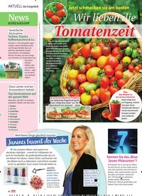 Titelbild der Ausgabe 33/2022 von Wir lieben die Tomatenzeit. Zeitschriften als Abo oder epaper bei United Kiosk online kaufen.