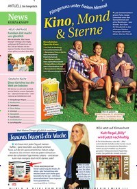 Titelbild der Ausgabe 34/2022 von Kino, Mond & Sterne. Zeitschriften als Abo oder epaper bei United Kiosk online kaufen.