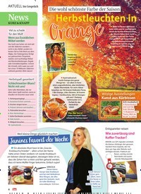 Titelbild der Ausgabe 42/2022 von Herbstleuchten in Orange. Zeitschriften als Abo oder epaper bei United Kiosk online kaufen.