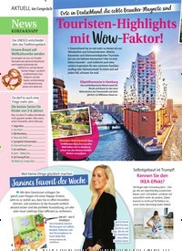 Titelbild der Ausgabe 45/2022 von Touristen-Highlights mit Wow-Faktor!. Zeitschriften als Abo oder epaper bei United Kiosk online kaufen.