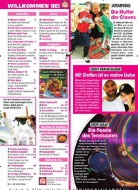 Titelbild der Ausgabe 45/2019 von STEFFI GRAF: Die Poesie des Tennisspiels. Zeitschriften als Abo oder epaper bei United Kiosk online kaufen.