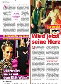 Titelbild der Ausgabe 9/2020 von ADELE: Übertreibt sie es mit dem Diät-Wahn?. Zeitschriften als Abo oder epaper bei United Kiosk online kaufen.