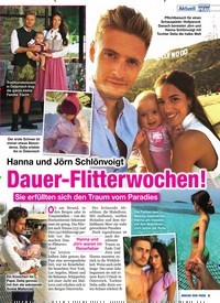 Titelbild der Ausgabe 4/2019 von Hanna und Jörn Schlönvoigt: Dauer-Flitterwochen! Sie erfüllten sich den Traum vom Paradies. Zeitschriften als Abo oder epaper bei United Kiosk online kaufen.