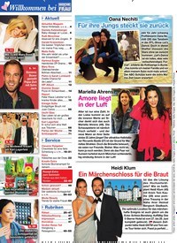 Titelbild der Ausgabe 10/2019 von Heidi Klum: Ein Märchenschloss für die Braut. Zeitschriften als Abo oder epaper bei United Kiosk online kaufen.