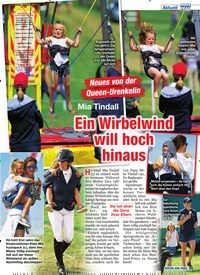 Titelbild der Ausgabe 30/2019 von Mia Tindall: Ein Wirbelwind will hoch hinaus. Zeitschriften als Abo oder epaper bei United Kiosk online kaufen.