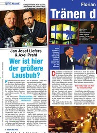 Titelbild der Ausgabe 47/2019 von Florian Silbereisen: Tränender Liebe!. Zeitschriften als Abo oder epaper bei United Kiosk online kaufen.