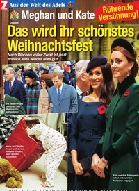Titelbild der Ausgabe 52/2018 von Meghan und Kate: Das wird ihr schönstes Weihnachtsfest. Zeitschriften als Abo oder epaper bei United Kiosk online kaufen.