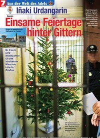 Titelbild der Ausgabe 52/2018 von Iñaki Urdangarin: Einsame Feiertage hinter Gittern. Zeitschriften als Abo oder epaper bei United Kiosk online kaufen.