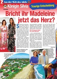 Titelbild der Ausgabe 3/2019 von Königin Silvia Traurige Entscheidung: Bricht ihr Madeleine jetzt das Herz?. Zeitschriften als Abo oder epaper bei United Kiosk online kaufen.