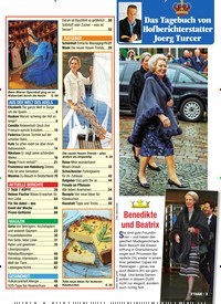Titelbild der Ausgabe 11/2019 von Das Tagebuch von Hofberichterstatter Joerg Turcer. Zeitschriften als Abo oder epaper bei United Kiosk online kaufen.