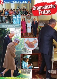 Titelbild der Ausgabe 11/2019 von Königin Elizabeth : England: Die ganze Welt in … Sorge um die Queen!. Zeitschriften als Abo oder epaper bei United Kiosk online kaufen.