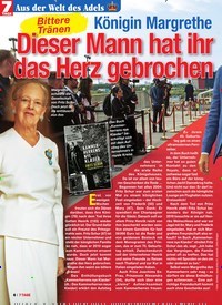 Titelbild der Ausgabe 13/2019 von Königin Margrethe: Dieser Mann hat ihr das Herz gebrochen. Zeitschriften als Abo oder epaper bei United Kiosk online kaufen.