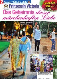 Titelbild der Ausgabe 20/2019 von Prinzessin Victoria: Lesen Sie mal… Das Geheimnis dieser märchenhaften Liebe: Private Momente ihres Glücks. Zeitschriften als Abo oder epaper bei United Kiosk online kaufen.