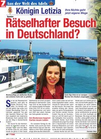 Titelbild der Ausgabe 41/2020 von Spanien: Rätselhafter Besuch in Deutschlan?. Zeitschriften als Abo oder epaper bei United Kiosk online kaufen.