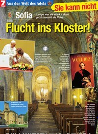 Titelbild der Ausgabe 47/2020 von Sie kann nicht mehr!: Sofia: Flucht ins Kloster!. Zeitschriften als Abo oder epaper bei United Kiosk online kaufen.