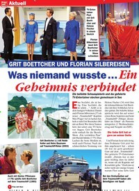 Titelbild der Ausgabe 24/2019 von GRIT BOETTCHER UND FLORIAN SILBEREISEN : Was niemand wusste … Ein rührendes Geheimnis verbindet sie. Zeitschriften als Abo oder epaper bei United Kiosk online kaufen.
