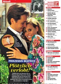 Titelbild der Ausgabe 41/2019 von PRINZESSIN BEATRICE: Plötzlich verlobt!. Zeitschriften als Abo oder epaper bei United Kiosk online kaufen.