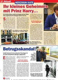 Titelbild der Ausgabe 46/2019 von Ihr kleines Geheimnis mit Prinz Harry…. Zeitschriften als Abo oder epaper bei United Kiosk online kaufen.
