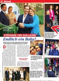 Titelbild der Ausgabe 51/2019 von STÉPHANIE UND GUILLAUME Endlich ein Baby!. Zeitschriften als Abo oder epaper bei United Kiosk online kaufen.
