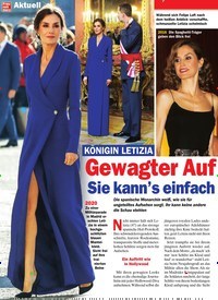 Titelbild der Ausgabe 3/2020 von KÖNIGIN LETIZIA: Gewagter Auf tritt!: Sie kann’s einfach nicht lassen …. Zeitschriften als Abo oder epaper bei United Kiosk online kaufen.