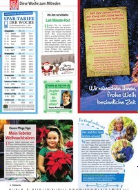 Titelbild der Ausgabe 51/2018 von Diese Woche zum Mitreden: Seit 200 Jahren erfüllt der Klang von „Stille Nacht “ unsere Herzen mit Hoffnung. Zeitschriften als Abo oder epaper bei United Kiosk online kaufen.