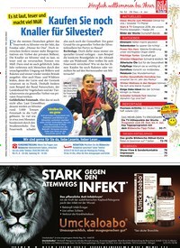 Titelbild der Ausgabe 52/2018 von Es ist laut, teuer und macht viel Müll: Kaufen Sie noch Knaller für Silvester?. Zeitschriften als Abo oder epaper bei United Kiosk online kaufen.