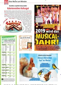 Titelbild der Ausgabe 4/2019 von Bühne frei für Elvis, Tina, Sherlock Holmes: 2019 wird das Musical-Jahr!. Zeitschriften als Abo oder epaper bei United Kiosk online kaufen.